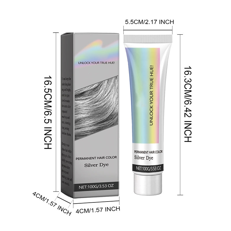صبغة شعر فضية بخلاصة طبيعية 2 في 1 | ليرسك
