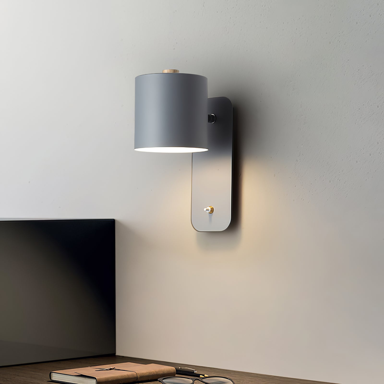 Aurelia Wall Light With Curved Silhouette And Ambient Glow | Lersk