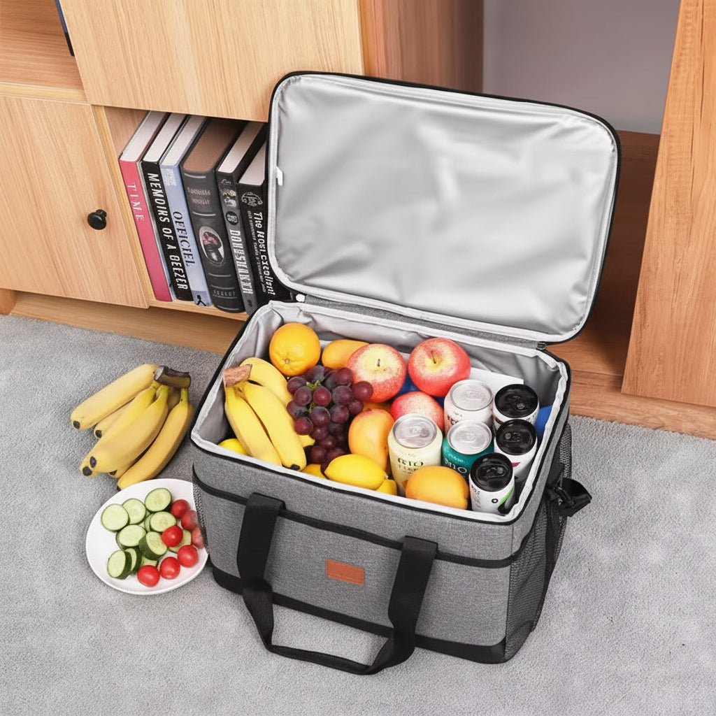 Cooling Insulated Cooler Bag Zippered | Lersk