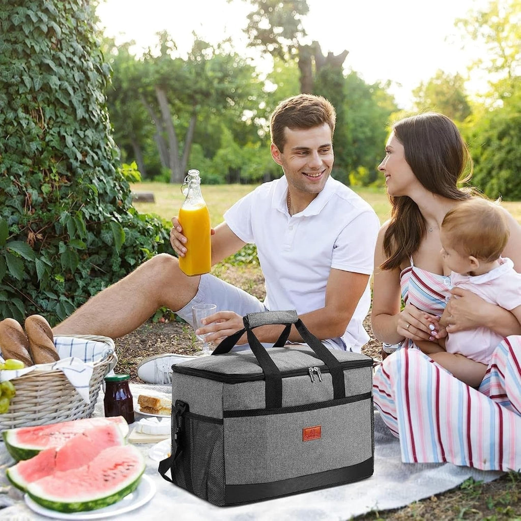 Cooling Insulated Cooler Bag Zippered | Lersk