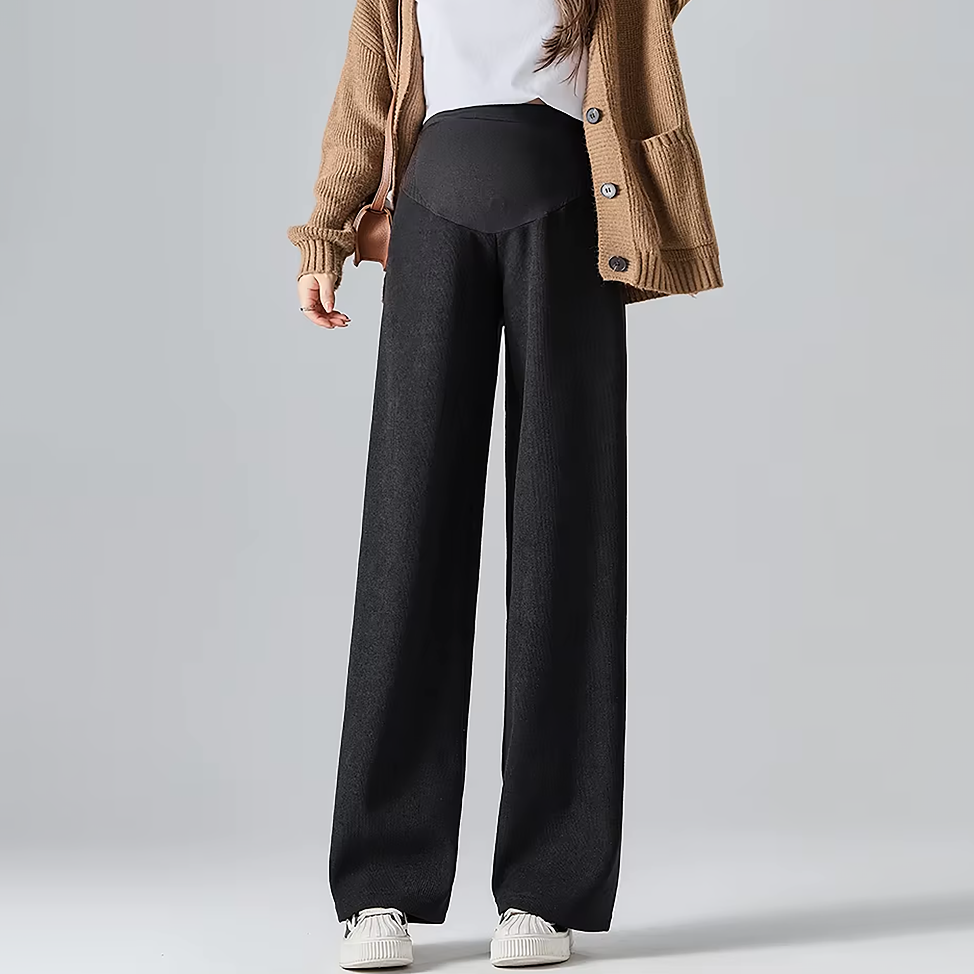 Relaxed Wide-Leg Maternity Trousers | Lersk
