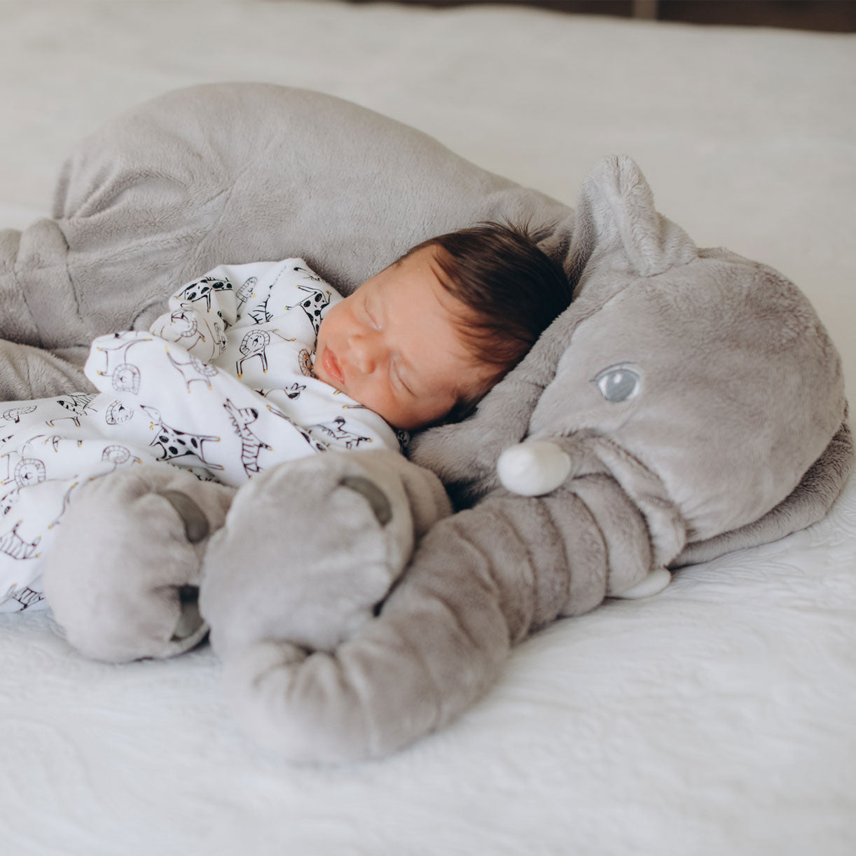 SnugPhant Elephant Cuddle Pillow For Babies & Toddlers | Lersk