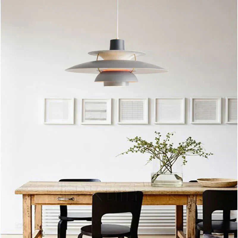 Liora Morandi Moderní LED závěsná lampa s odstínem Stylová | Lersk