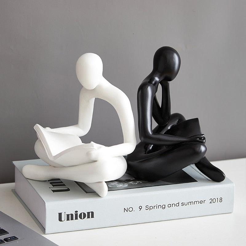 Abstract Figurine Set For Modern Home Decor And Gift | Lersk