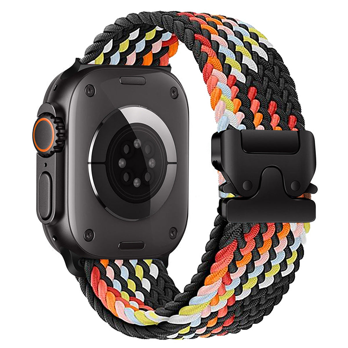 Aeron stræk nylonrem med faldskærmsspænde til alle Apple Watch-serier | Lersk