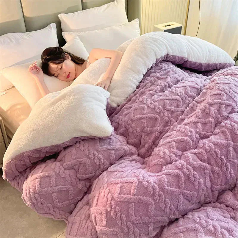 Copripiumino SnowHaven in Cashmere Morbido e Caldo per Letto Invernale | Lersk