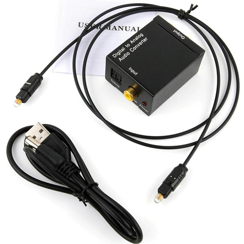 Voltix Přenosný 3,5mm Koaxiální Analogově-digitální Převodník | Lersk