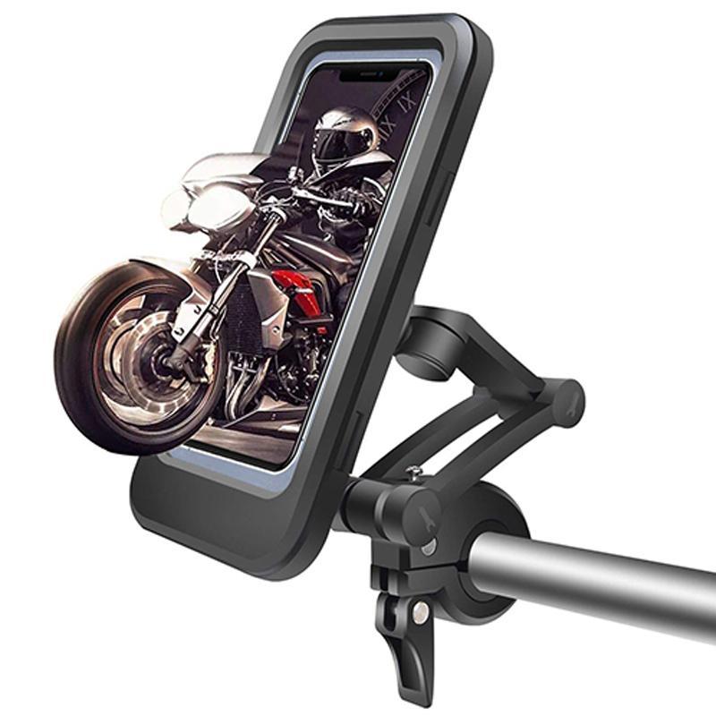 15W Power Bank Waterproof Bike Handlebar Phone Mount | Lersk