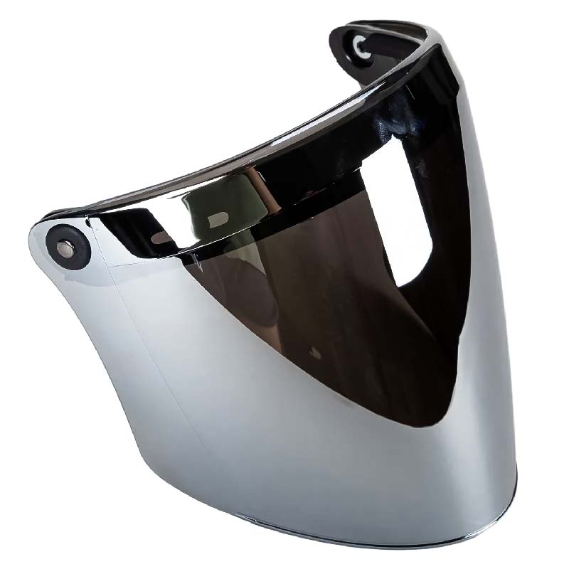 Vintage Flat Visor for Riders Anti-Fog UV-Proof Polycarbonate BKS65 | Lersk