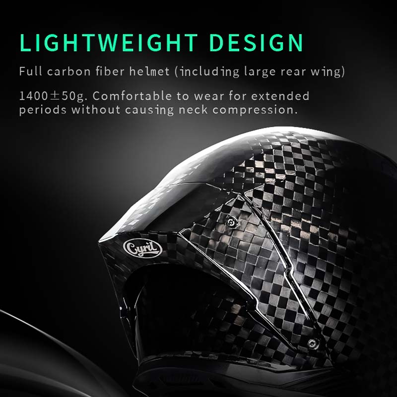 Carbon Fiber Full Face Helmet Lightweight DOT ECE Riders | Lersk