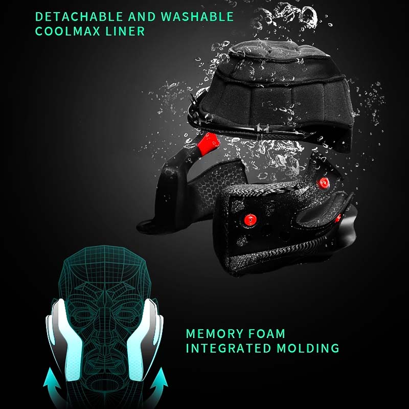 Carbon Fiber Full Face Helmet Lightweight DOT ECE Riders | Lersk
