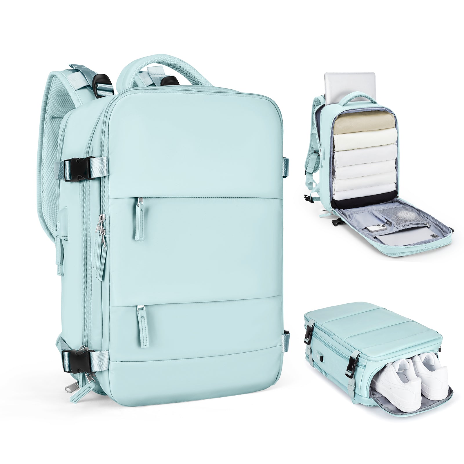 Expandable Travel Backpack Versatile For Women And Men | Lersk