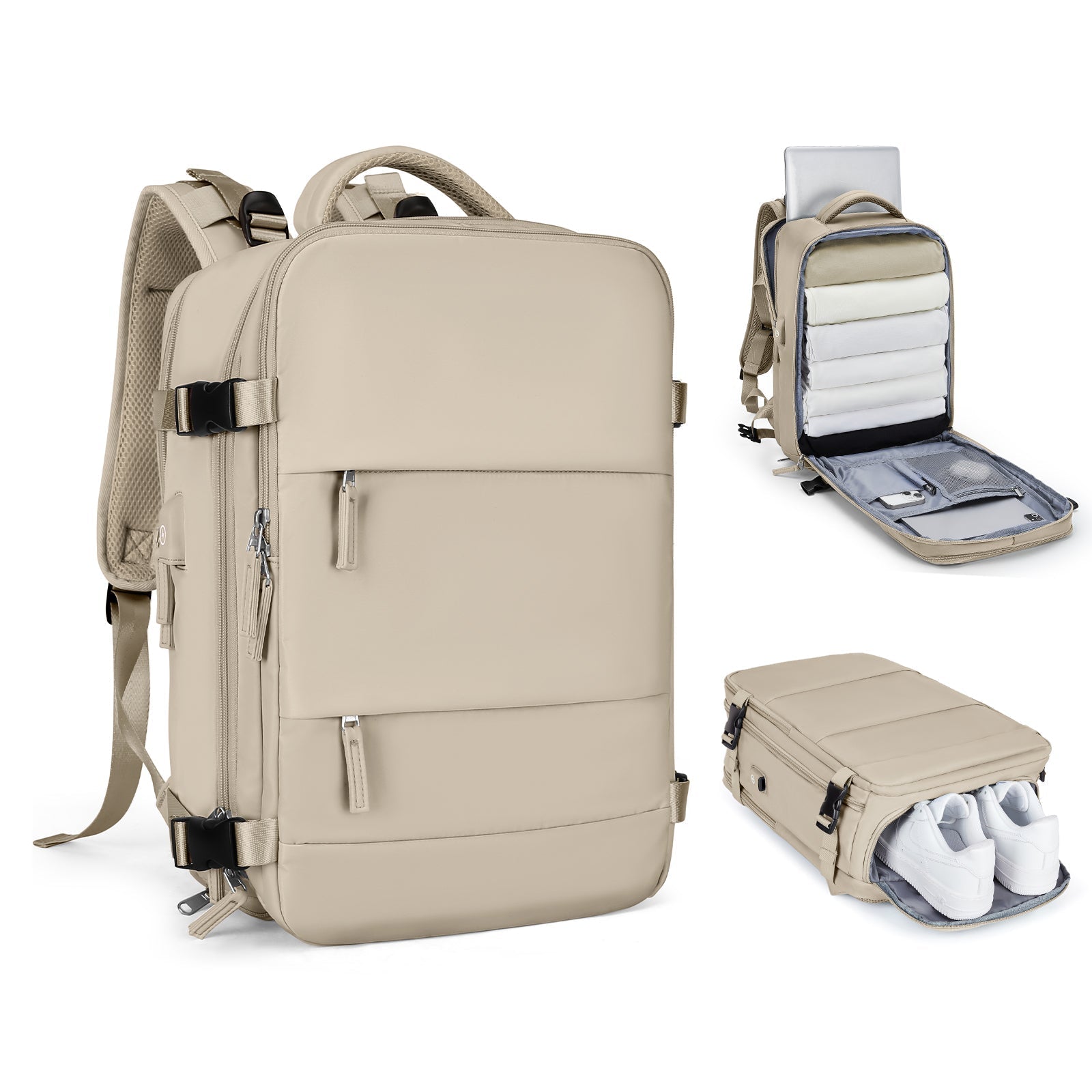 Expandable Travel Backpack Versatile For Women And Men | Lersk