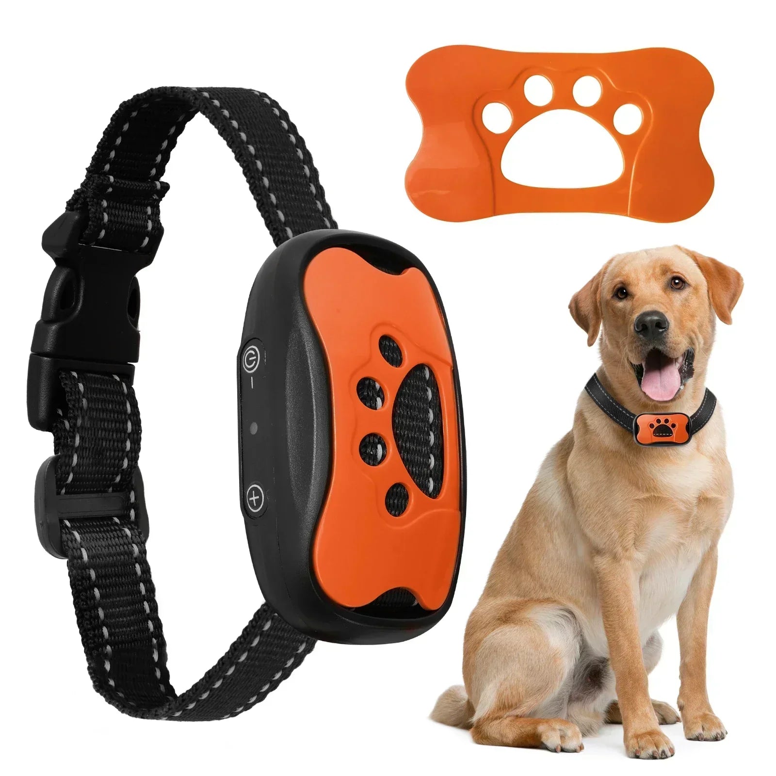 Intelligentes Anti-Bell-Halsband für Hunde Sanftes Training für Hundebesitzer | Lersk