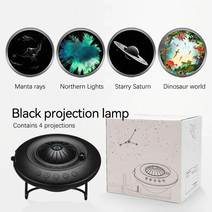 Projektor galaxie s planetáriovými efekty pro obývací pokoje, ložnice a klidné večery | Lersk