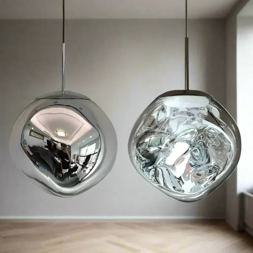 Fjordline Nordic Glass Pendant Light For Living Rooms, Dining Rooms, Kitchens