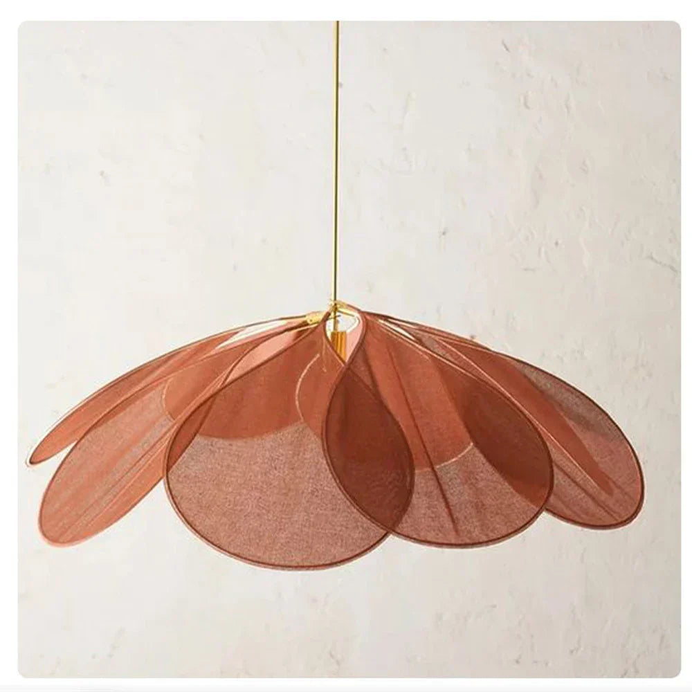 Vellora | Petal Pendant Light With Soft Floral Glow For Living Rooms | Lersk