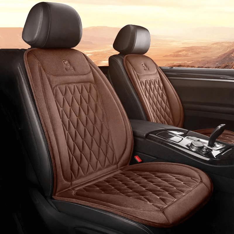 Funda de Asiento Calefactable con Control de Temperatura Ajustable de 30 a 65 Grados Celsius para Coches, Camiones y Uso Doméstico | Lersk