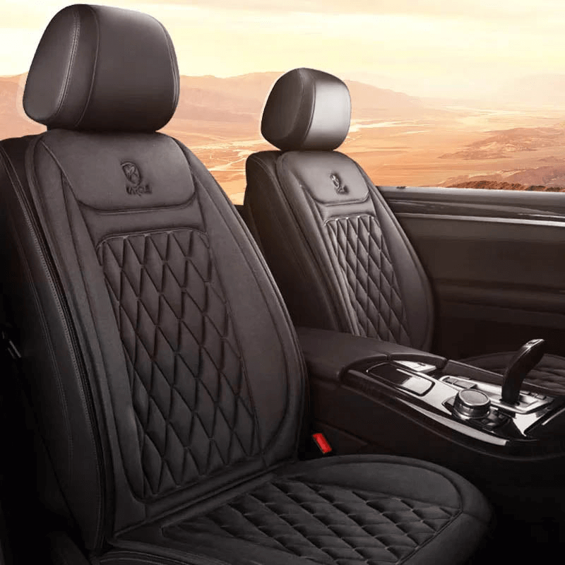 Funda de Asiento Calefactable con Control de Temperatura Ajustable de 30 a 65 Grados Celsius para Coches, Camiones y Uso Doméstico | Lersk