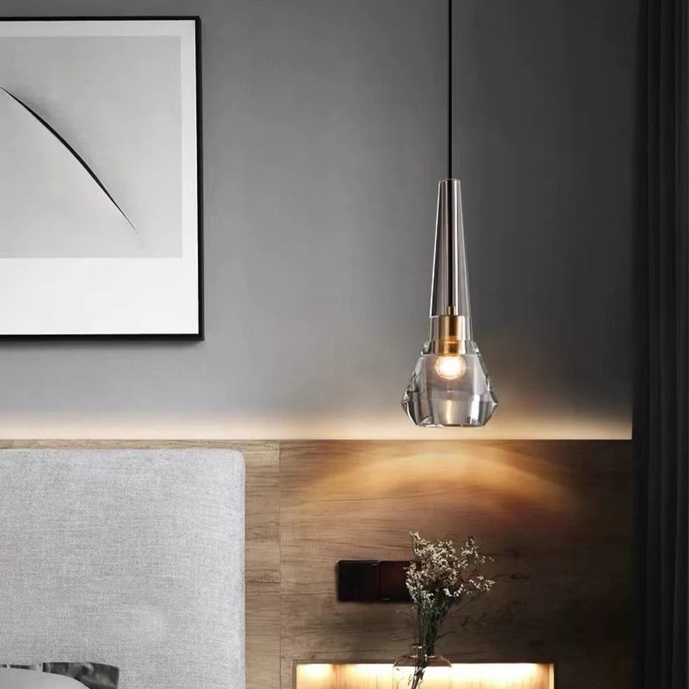 Asterra Premium Full Copper K9 Crystal LED Pendant Lights | Lersk