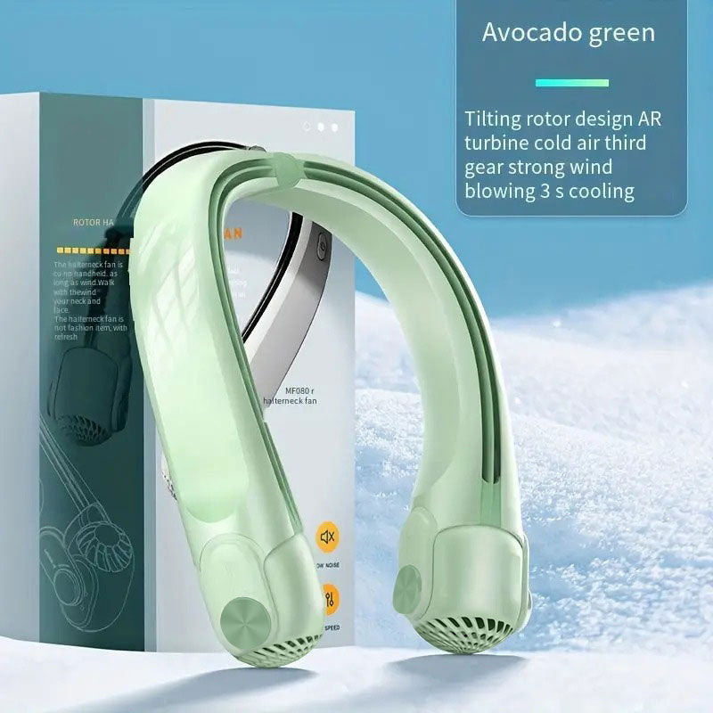 מאוורר צוואר נייד CirrusWave עם זוויות מתכווננות של 45° | Lersk