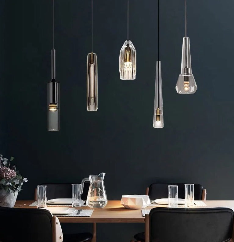 Asterra Premium Full Copper K9 Crystal LED Pendant Lights | Lersk