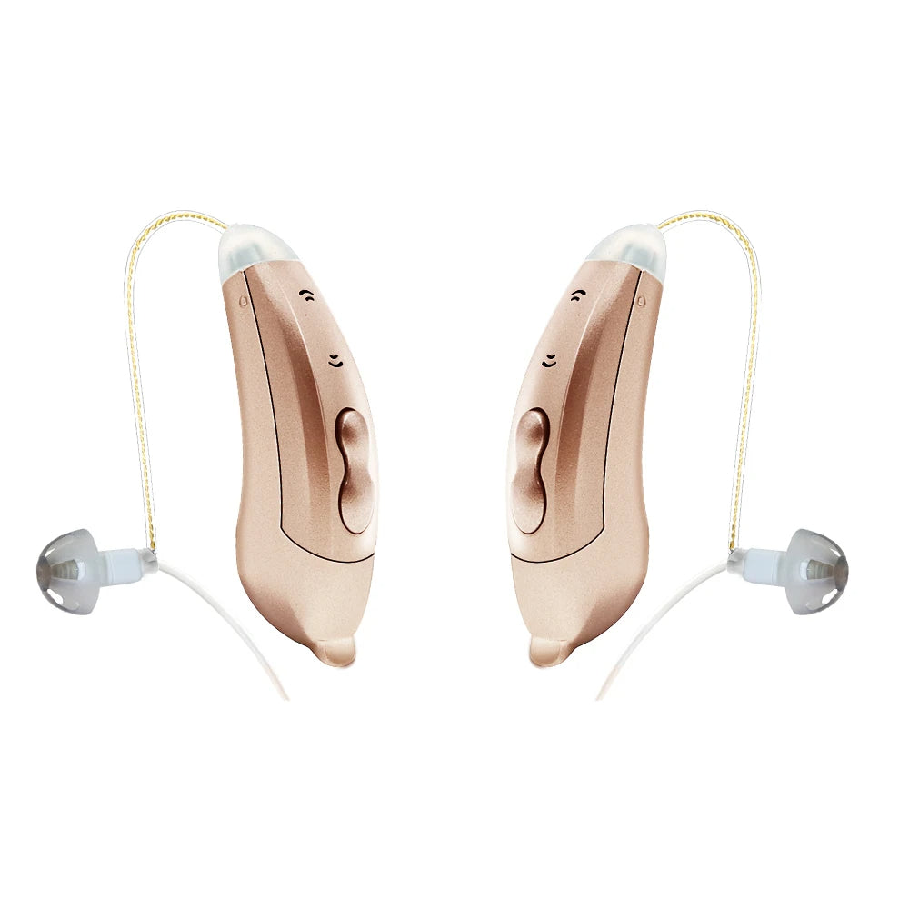 Neviditelné Bluetooth sluchadla s ovládáním přes aplikaci pro seniory | Lersk
