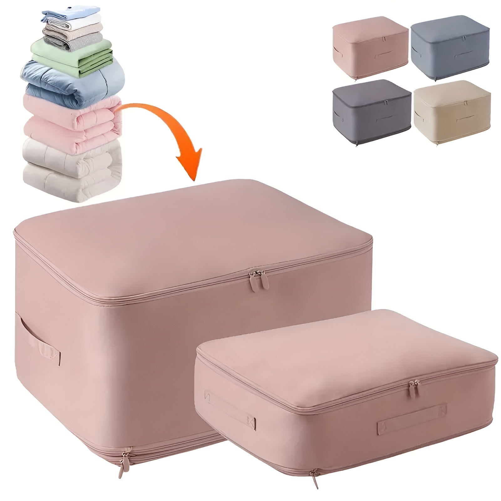Compression Bags For Travel Self Packing Space Saving Organizers | Lersk