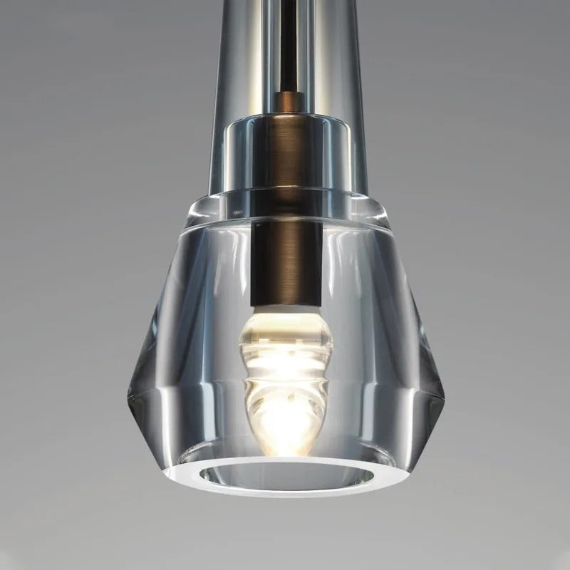Asterra Premium Full Copper K9 Crystal LED Pendant Lights | Lersk