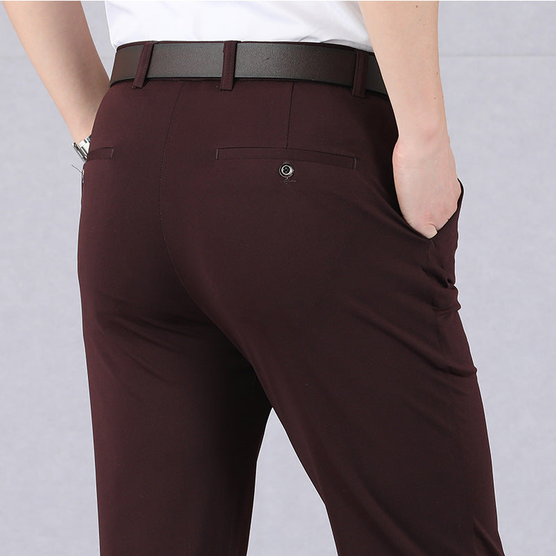 Caldor Slim Stretch Men's Trousers In Classic Style With Flexible Waistband | Lersk