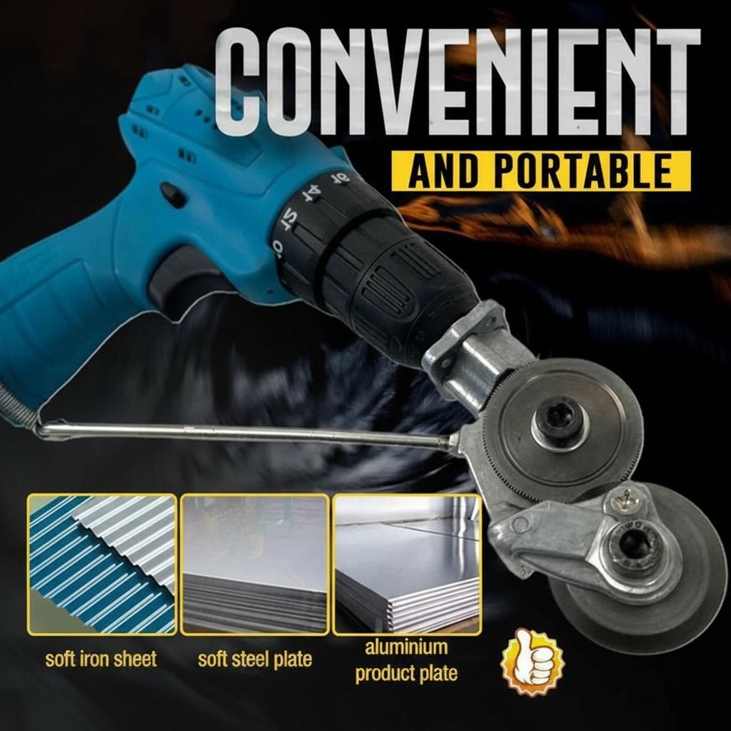 Electric Drill Shears Attachment Cutter Nibbler For Metal Sheets | Lersk