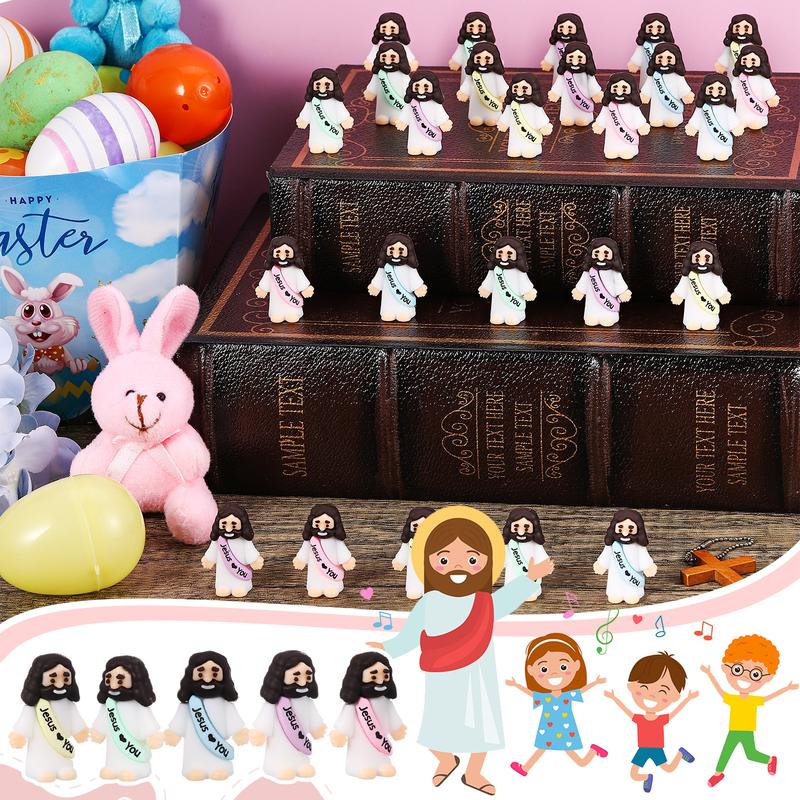 Mini Ježíšovy figurky s nápisem Ježíš tě miluje | Lersk
