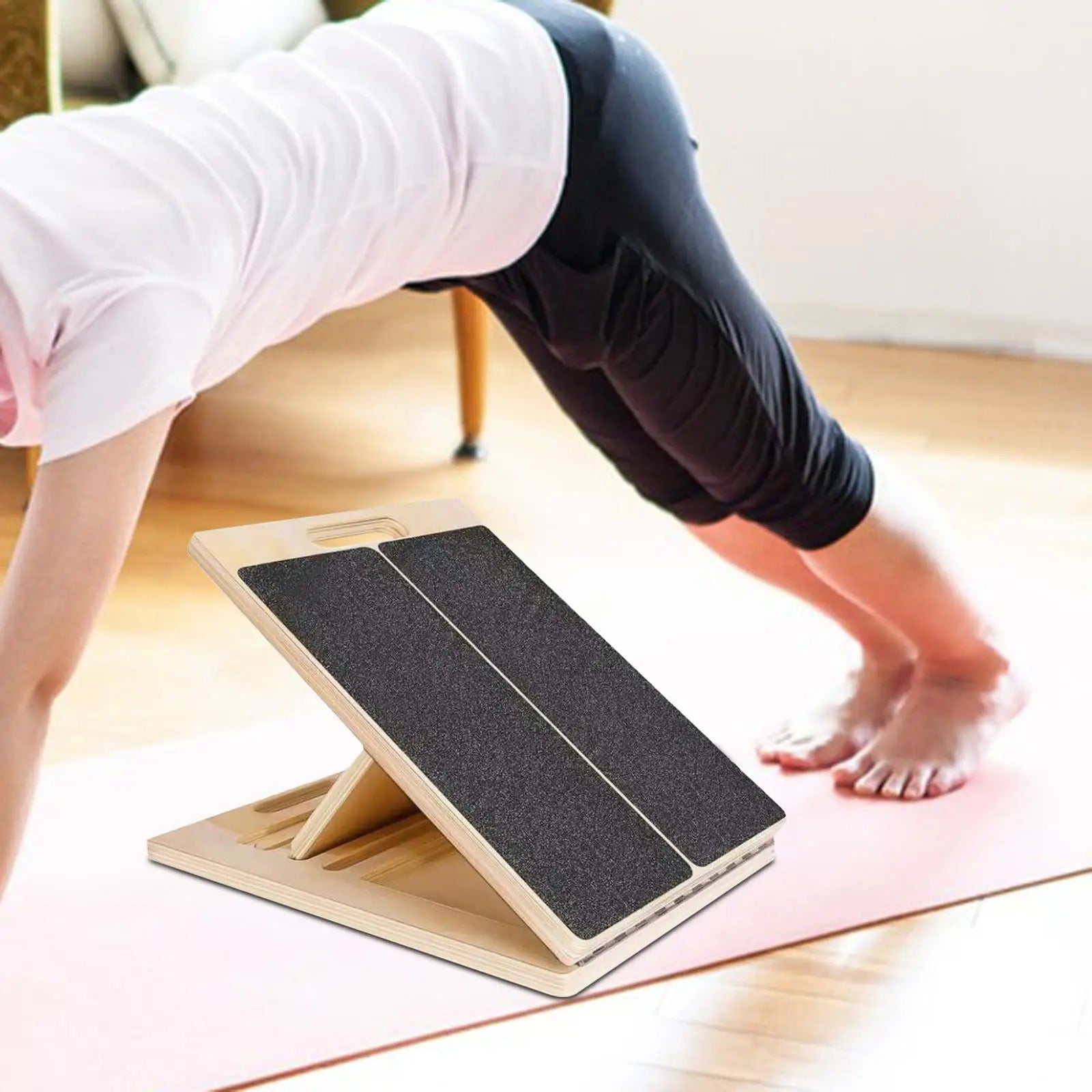 Calf Stretcher Relieves Tight Calves Adjustable Non Slip Slant Board For Athletes | Lersk