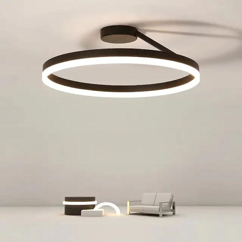 Plafonnier LED Cresta Gold pour salons et chambres | Lersk