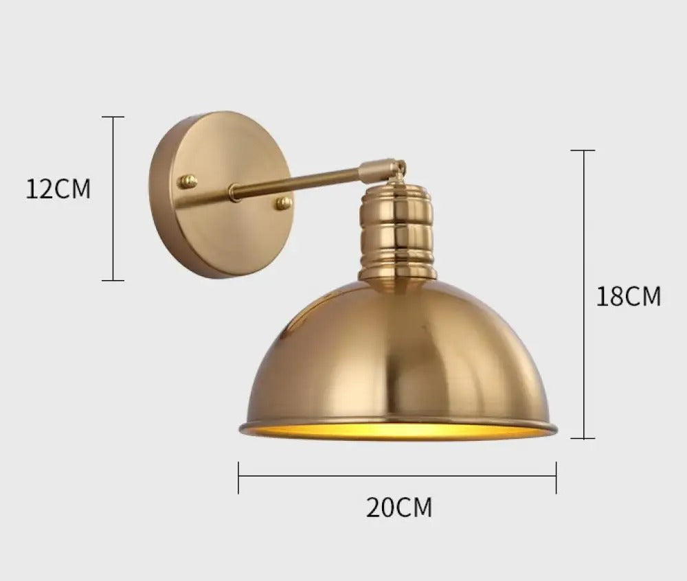 Vintage nástěnná lampa s ramenem | Lersk