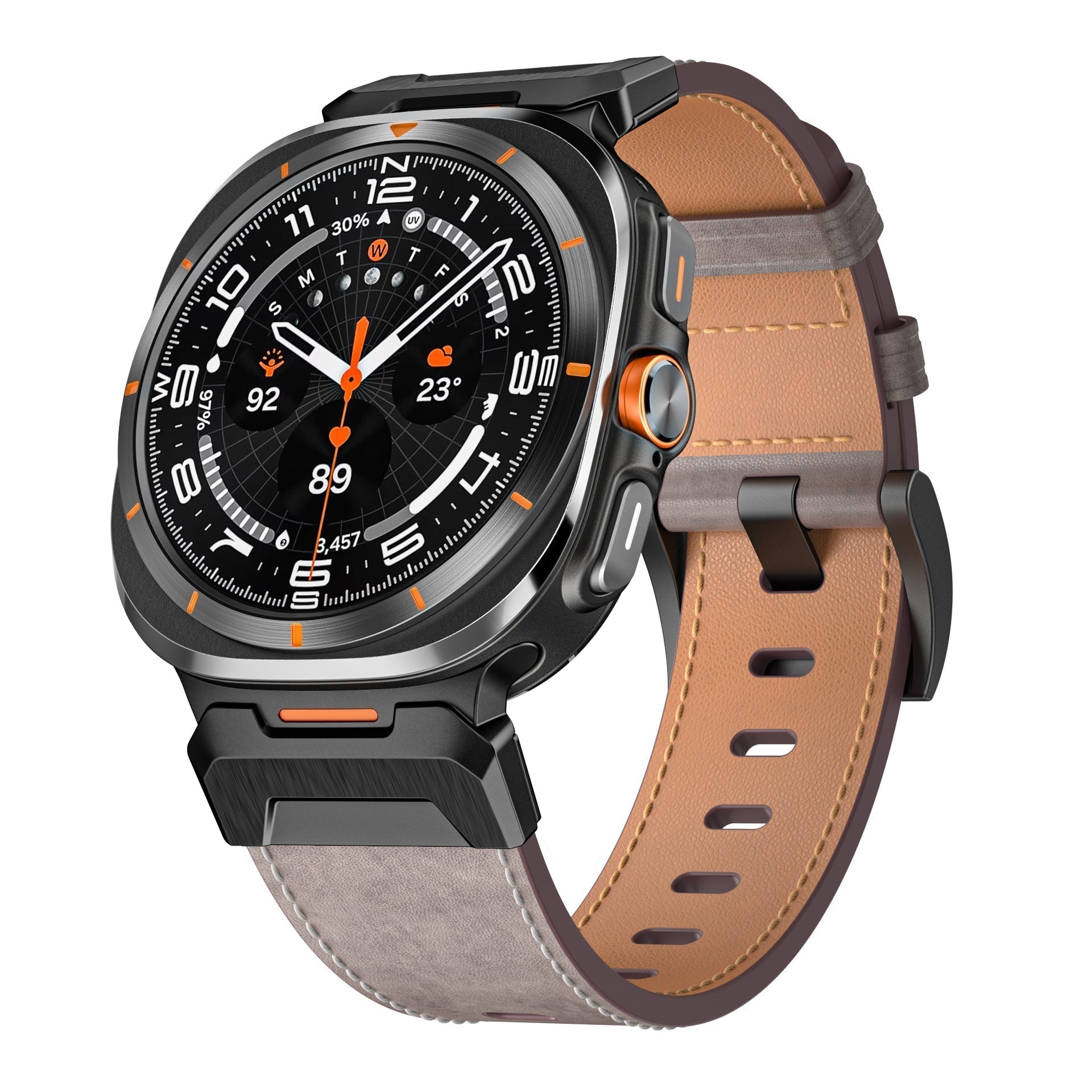 Vantor taktický kožený řemínek pro Watch 7 Ultra | Lersk