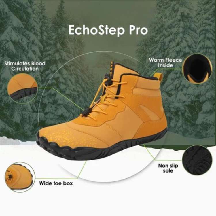 Zapatos descalzos flexibles y transpirables para actividades al aire libre en invierno con agarre antideslizante | Lersk