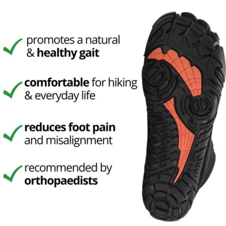 Zapatos descalzos flexibles y transpirables para actividades al aire libre en invierno con agarre antideslizante | Lersk