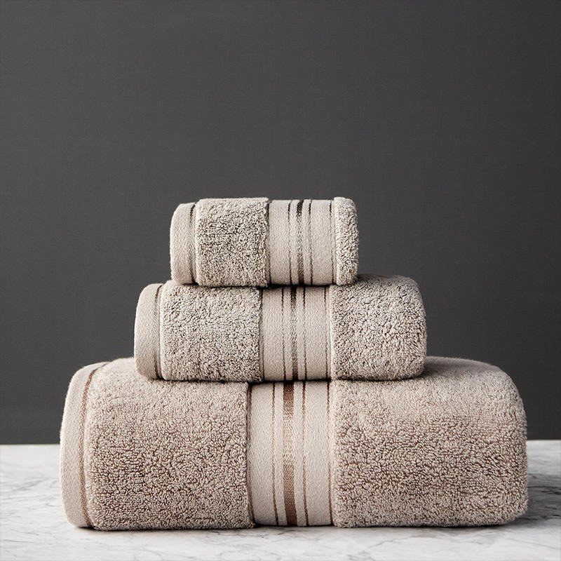 Nivara Plush Egyptian Cotton Bath Towel Set Ultra Soft | Lersk