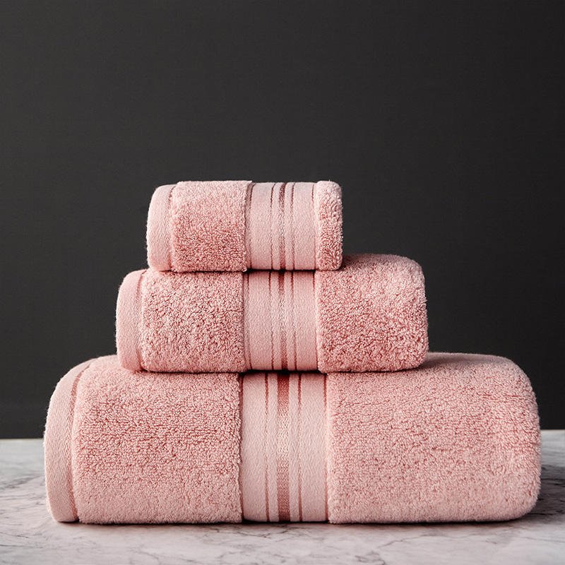 Nivara Plush Egyptian Cotton Bath Towel Set Ultra Soft | Lersk