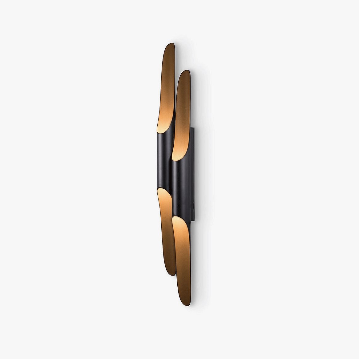 NovaCrest Cylindrical Wall Light with Brushed Metal | Lersk