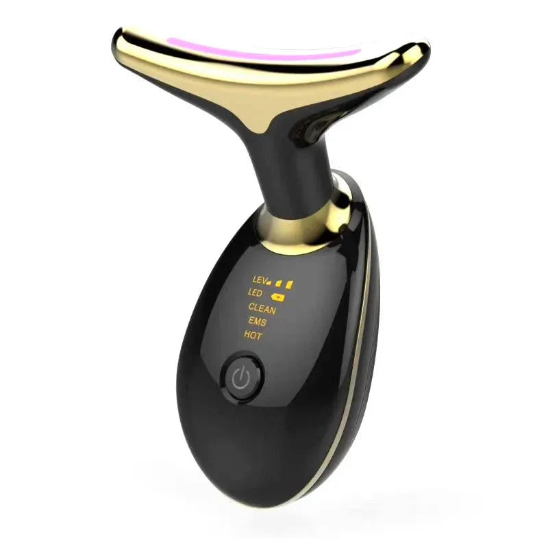 EMS Red Light Therapy massager for face and neck - tightening, and wrinkle reduction | Lersk
