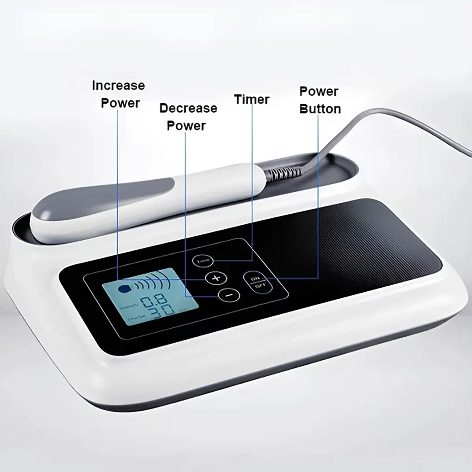 AeroPulse Ultrasonic Therapy Device for Deep Tissue Recovery and Pain Relief | Lersk