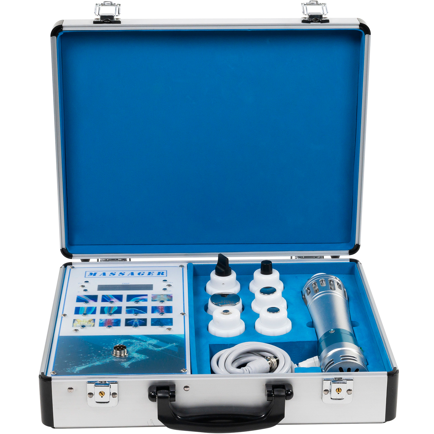 VitaPulse Home Shockwave Therapy Device With Accessories In Aluminum Case | Lersk