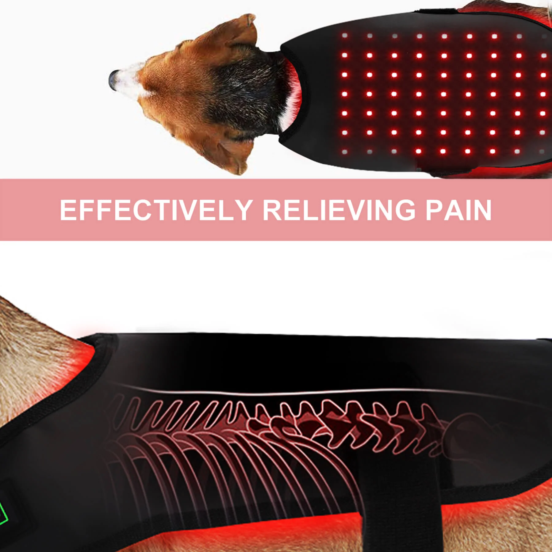 Pet Infrared Light Therapy Coat For Dogs And Cats Pain Relief At Home | Lersk