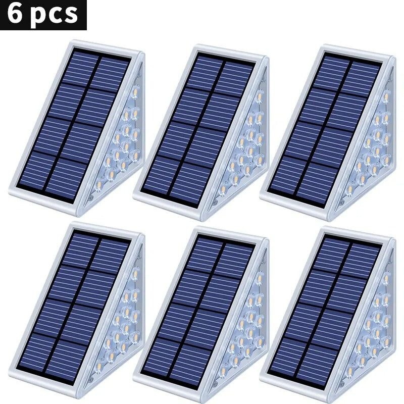 Aurelume Solar Step Lights Waterproof Outdoor Pathway LEDs | Lersk