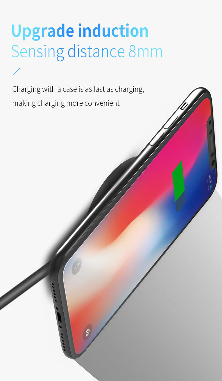 Chargeur sans fil rapide 15W avec support magnétique escamotable pour iPhone et Samsung compatible Qi | Lersk