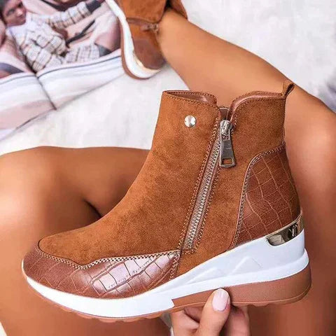 Ortopedické kotníkové boty Nadine Elegance pro ženy Pohodlí po celý den | Lersk