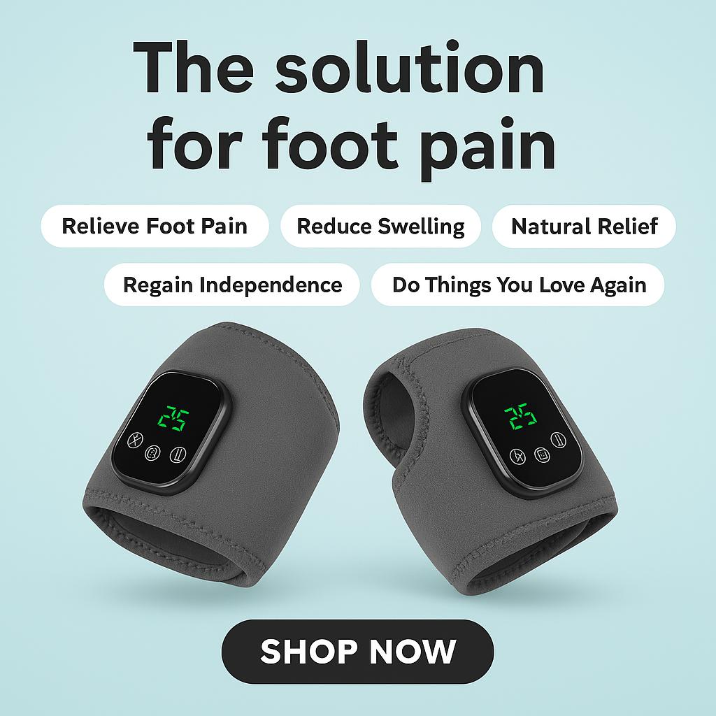 3-in-1 Fußmassagegerät mit Wärme, Vibration & Fusionsmodus für täglichen Fußkomfort | Lersk