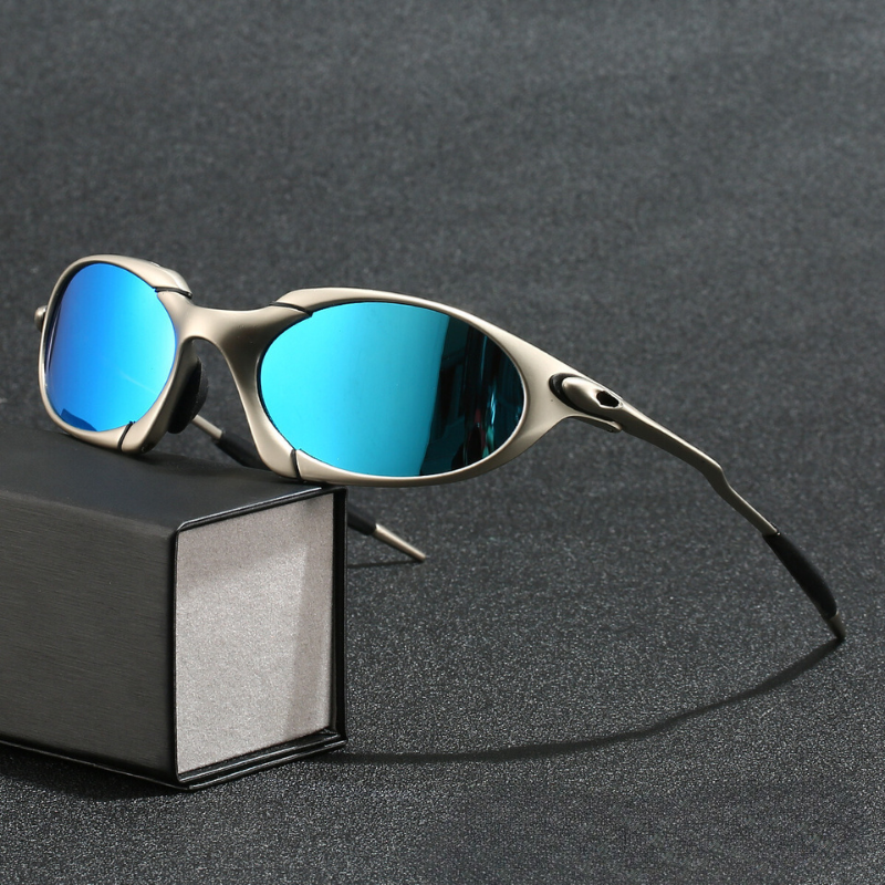 Men’s Sport Polarised Sunglasses With UV Protection And A Lightweight Metal Frame | Lersk